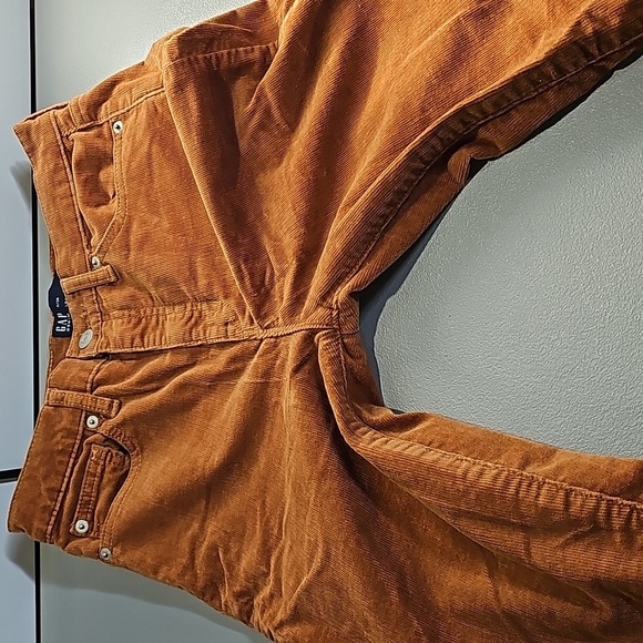Gap 27x26 orange/brown corduroy leggings - Picture 7 of 7